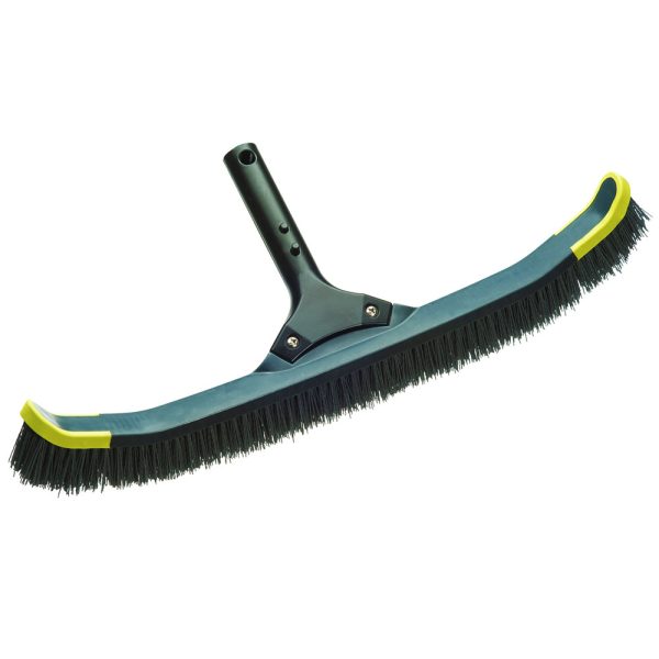 140074 Tsunami Heavy Duty Pool Mixed Combo Nylon/Power Bristle Brush 22 inch