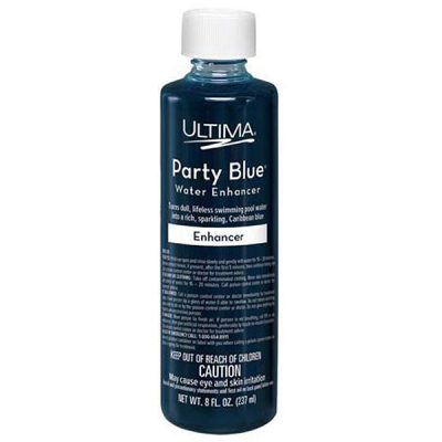 Ultima Swimming Pool Water Color Additive Enhancer Party Blue 27824