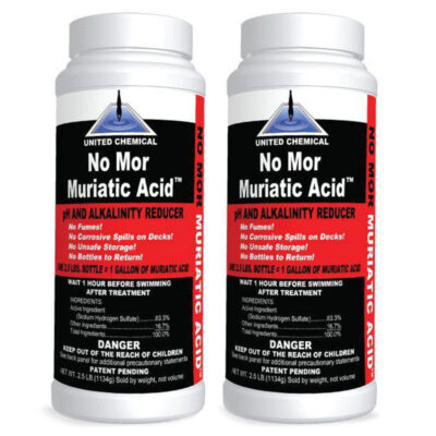 MURA-C12 United Chemical No Mor Muriatic Acid 2.5lb 2-Pack Multi-Pack