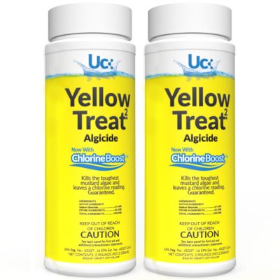 United Chemical Yellow Treat 2 Treat² 3 lb. Mustard Algicide YT2-C12-3 - 2 Pack