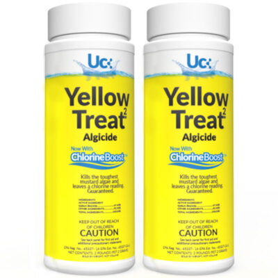 YT2-C12-3 United Chemical Yellow Treat 2 Treat 3 lb. Mustard Algicide 2-Pack Multi-Pack