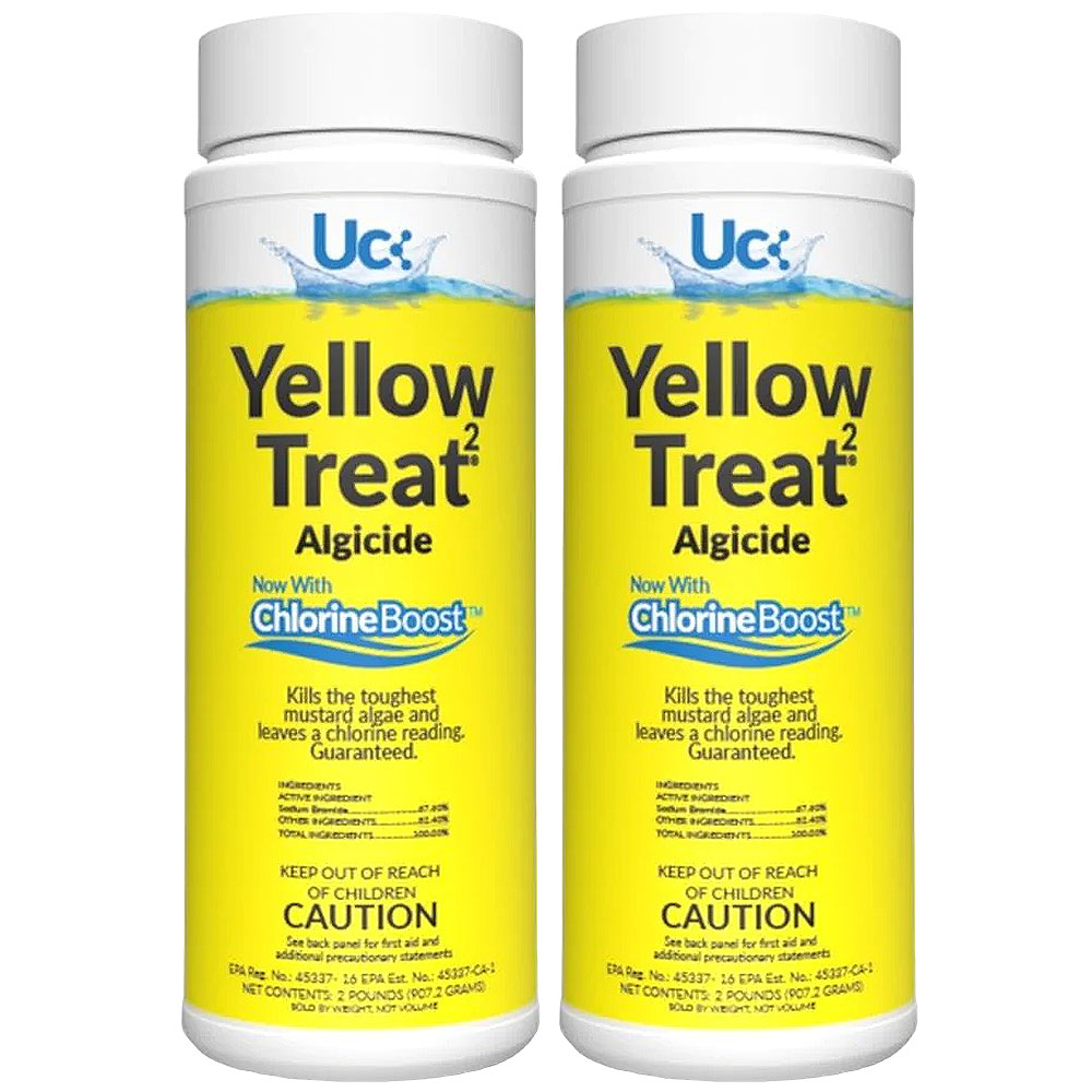 United Chemical Yellow Treat 2 Algaecide 2lb. YT2-C12 - 2 Pack