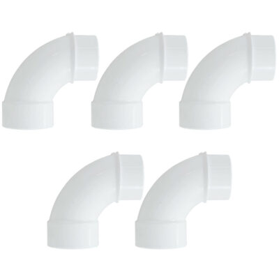 411-9100 Waterway 1.5in. Sweep Street 90 deg. Elbow 5-Pack Multi-Pack